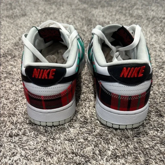 Nike Dunk Low Tartan Plaid Sneakers - Picture 4 of 5